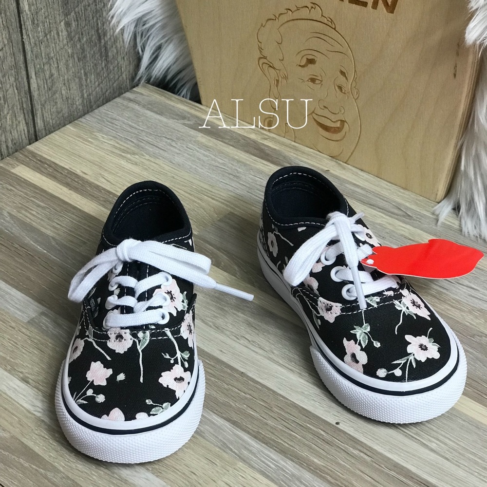 NWT VANS Authentic Vintage Floral Kid’s - Picture 6 of 7